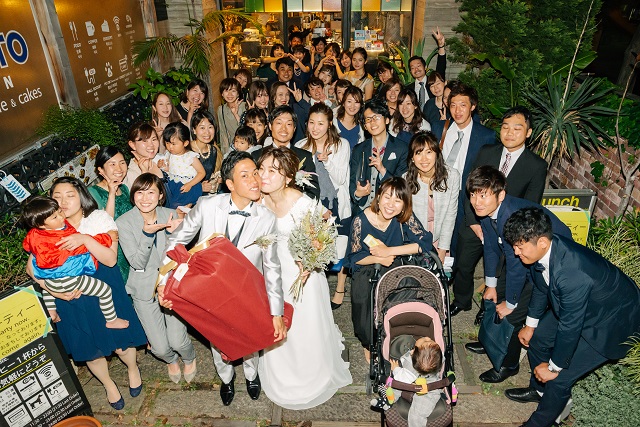 大阪,会費制結婚式,15次会,少人数結婚式